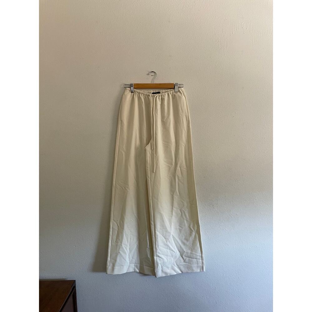 VICI Cream Wide Leg Bottoms Size S